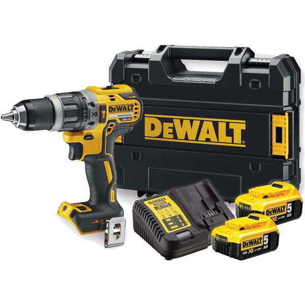 Dewalt DCD796P2 Κρουστικό Δραπανοκατσάβιδο Μπαταρίας 18V 2x5Ah Με Βαλίτσα