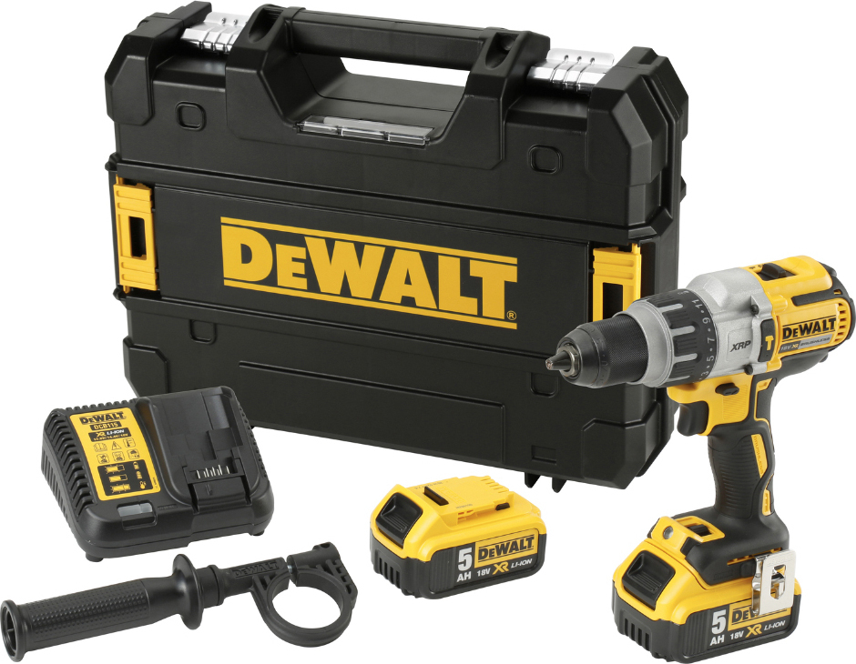 Dewalt DCD996P2 Κρουστικό Δραπανοκατσάβιδο Μπαταρίας Brushless 18V Με 2x5Ah Με Βαλίτσα