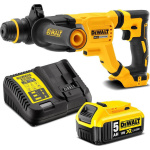 Dewalt DCH263P1 Κρουστικό Σκαπτικό Μπαταρίας 3J Brushless 18V με SDS Plus 1x5.0Ah με Βαλίτσα