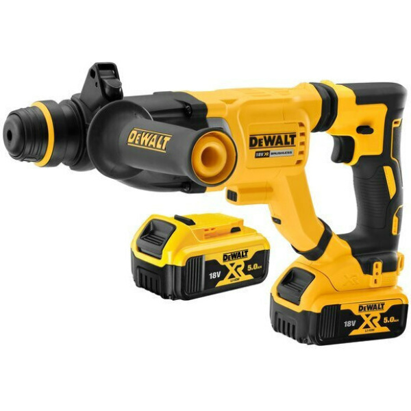 Dewalt DCH263P2 Κρουστικό Σκαπτικό Μπαταρίας 3J Brushless 18V με SDS Plus 2x5.0Ah με Βαλίτσα 3