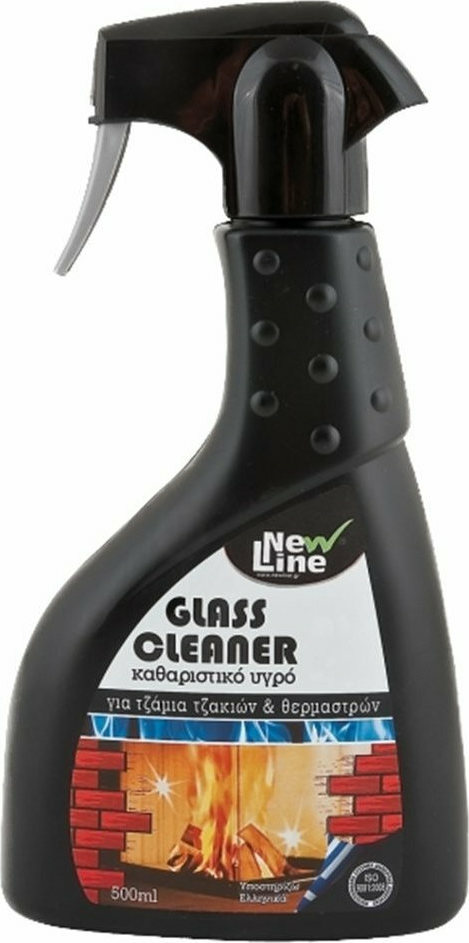 New Line Glass Cleaner Καθαριστικό Spray για Τζάμια Τζακιού 500ml 90312