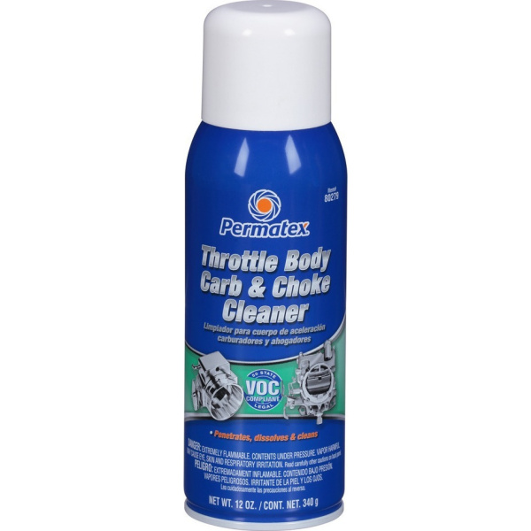 Permatex Σπρέι Καθαρισμού Καρμπυρατέρ Throttle Body Carb & Choke Cleaner 340ml 80079