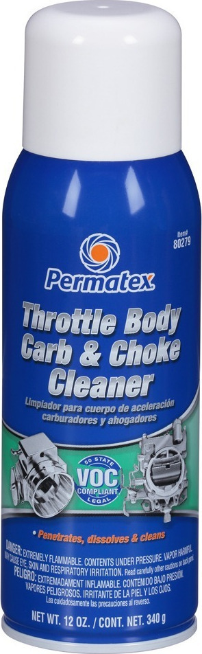 Permatex Σπρέι Καθαρισμού Καρμπυρατέρ Throttle Body Carb & Choke Cleaner 340ml 80079