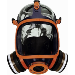 Climax Μάσκα Ολόκληρου Προσώπου 2 Φίλτρων 732 N Πορτοκαλί (με 2 Φίλτρα Α1) 731100 2