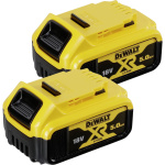 Dewalt 2 Μπαταρίες Li Ion 5Ah 18V DCB184 Σέτ DCB184P2 XJ