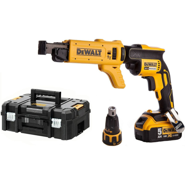 Dewalt Κατσαβίδι Γυψοσανίδας Μπαταρίας 18V 435W XR Li Ion Brushless Με 1x5Ah DCF620P1K 2