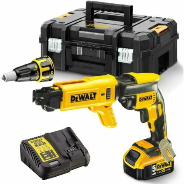 Dewalt Κατσαβίδι Γυψοσανίδας Μπαταρίας 18V 435W XR Li Ion Brushless Με 1x5Ah DCF620P1K 4