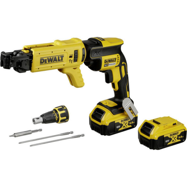 Dewalt Κατσαβίδι Γυψοσανίδας Μπαταρίας 18V 435W XR Li Ion Brushless Με 2x5Ah DCF620P2K 3