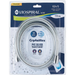 Viospiral Crystalflex Transparent Σπιράλ Τηλεφώνου Ντους 150cm 00 624S