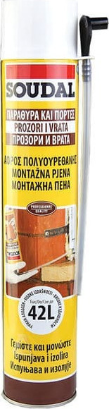 Soudal Fill & Fix Foam Αφρός Πολυουρεθάνης Χειρός Υψηλής Διόγκωσης 750ml 20144