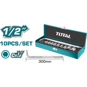 Total Καρυδάκια Σετ 10τμχ σε Κασετίνα Μεταλλική THTL121101