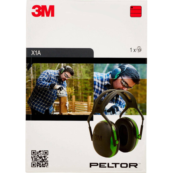 3M X1A Peltor Ωτοασπίδες Ασφαλείας 27dB με Στέκα Στήριξης Κεφαλής 4