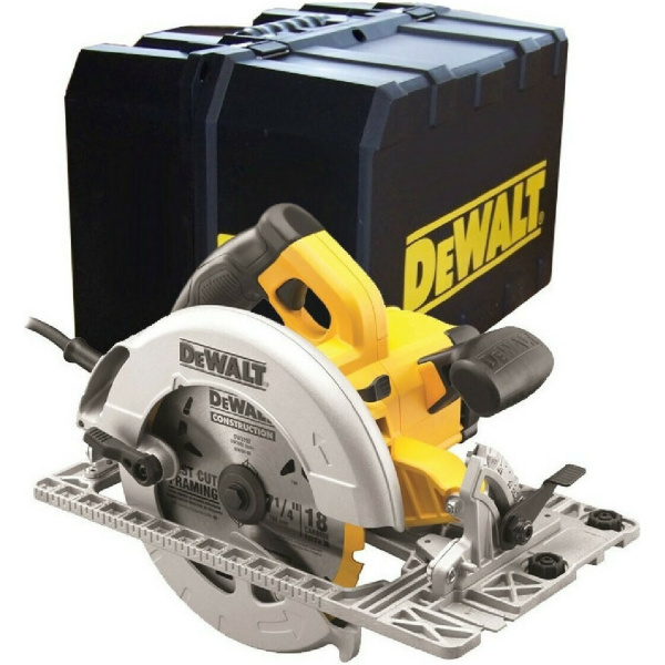 Dewalt Δισκοπρίονο Βαρέως Τύπου 61mm O190mm 1600W Συμβατό Με Ράγα Οδήγησης DWE576K