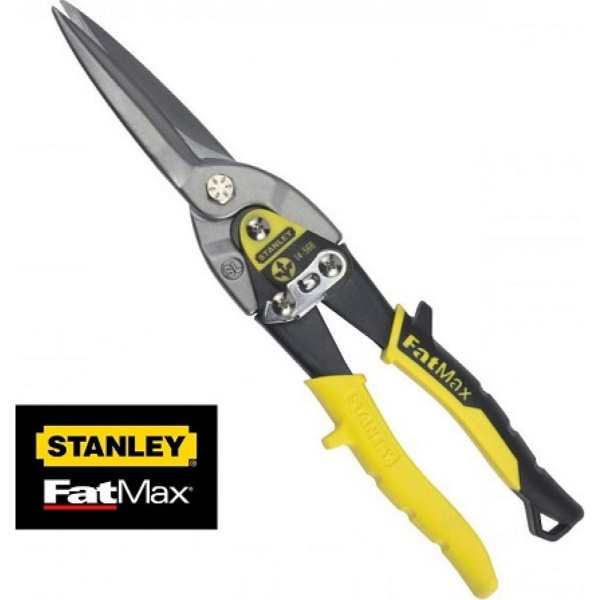 Stanley Ψαλίδι Λαμαρίνας Ίσιο Maxsteel Μακρύ Μήκους 300mm 2 14 566