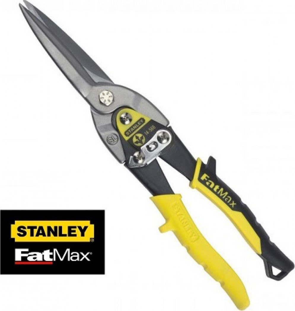 Stanley Ψαλίδι Λαμαρίνας Ίσιο Maxsteel Μακρύ Μήκους 300mm 2 14 566