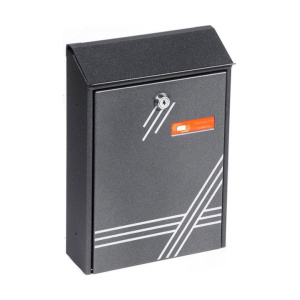 Viometal Γρανάδα 99 Γραμματοκιβώτιο Εξωτερικού Χώρου Μεταλλικό Ανθρακί 20x6.8x29cm