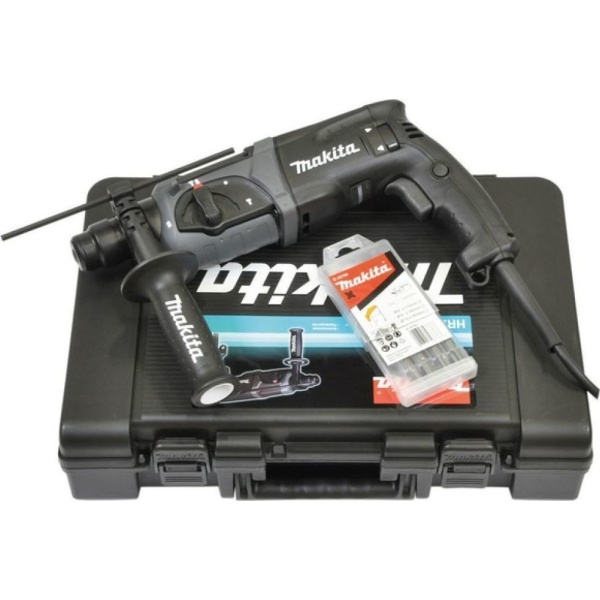 Makita Κρουστικό Πιστολέτο SDS PLUS 24mm 780 Watt & Extra Σετ Τρυπάνια HR2470BX40