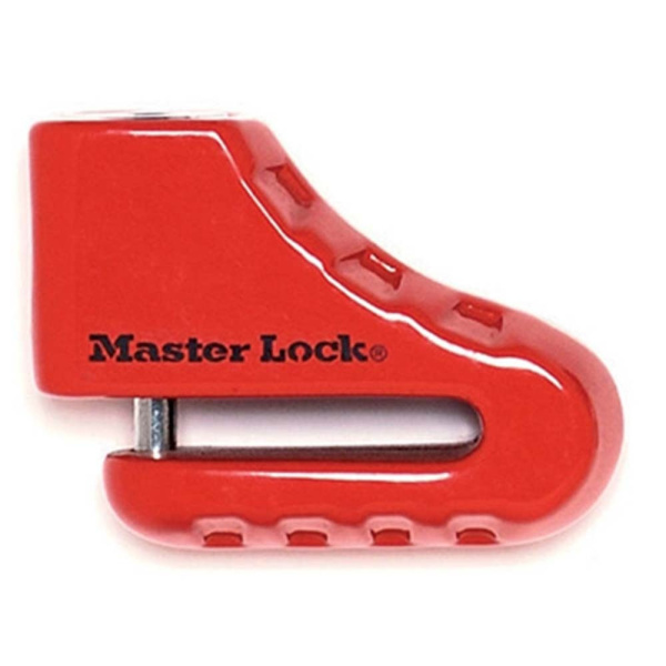 Master Lock Κλειδαριά Δισκόφρενου Μοτοσυκλέτας Κόκκινο Χρώμα 8303EURDPS