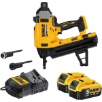 Dewalt Καρφωτικό Σκυροδέματος Μπαταρίας Brushless 18V XR Με 2x5.0Ah DCN890P2 QW