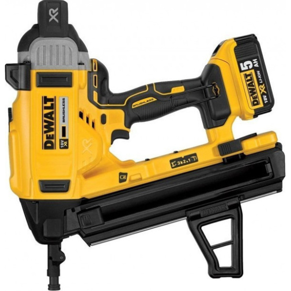 Dewalt Καρφωτικό Σκυροδέματος Μπαταρίας Brushless 18V XR Με 2x5.0Ah DCN890P2 QW 4