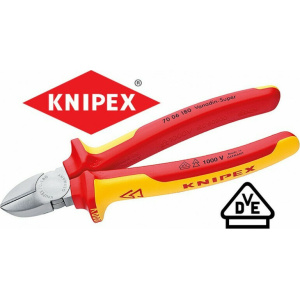 Knipex Πλαγιοκόφτης Πλάγιο Ηλεκτρολόγου 1000V 160mm 7006160 2