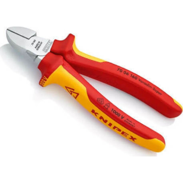 Knipex Πλαγιοκόφτης Πλάγιο Ηλεκτρολόγου 1000V 160mm 7006160 3