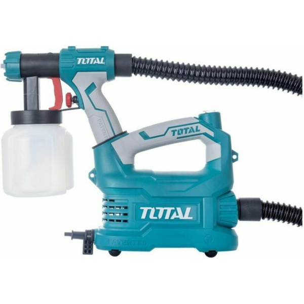 Total HVLP Ηλεκτρικό Πιστόλι Βαφής 550W 2.5mm με Δοχείο 0.8lt TT5006 3