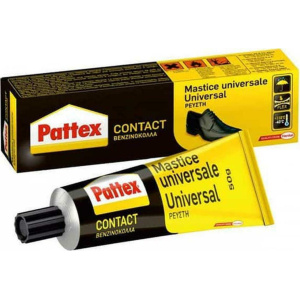 Pattex Contact Βενζινόκολλα Γενικής Χρήσεως Σωληνάριο 50gr