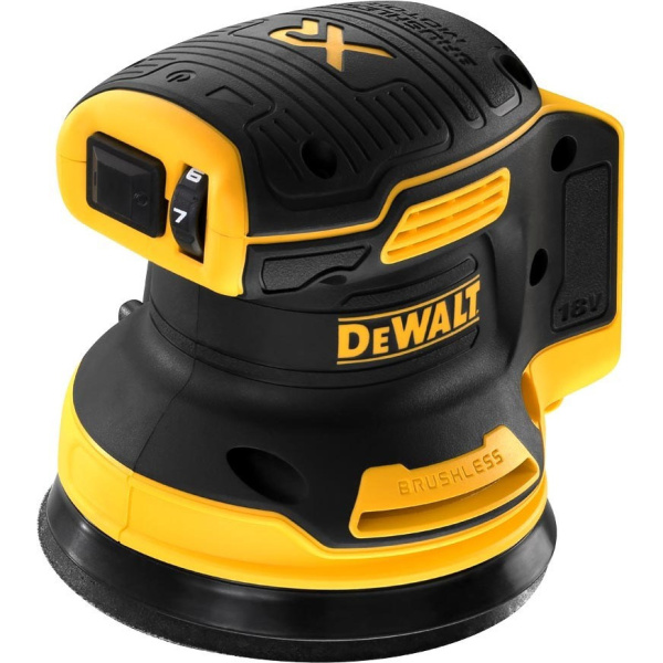 Dewalt Έκκεντρο Τριβείο 125mm Μπαταρίας 18V με Ρύθμιση Ταχύτητας Solo DCW210N 3