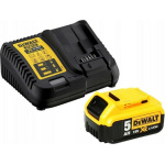 Dewalt Σετ Μπαταρία Λιθίου 18V 5Ah με Φορτιστή 10.8 18V DCB115P1