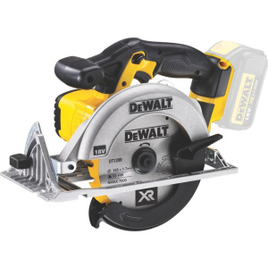 Dewalt Δισκοπρίονο Μπαταρίας 165mm 18V XR Li Ion με Σύστημα Αναρρόφησης Solo DCS391N