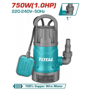 Total Yποβρύχια Aντλία Ακάθαρτων Υδάτων 750W 1hp TWP87506