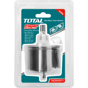 Total Σετ Ποτηροπρίονα για Ξύλο με Διάμετρο από 26mm έως 63mm TACSH3071